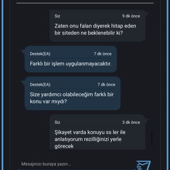 GameSatış Hesabımın Haksız Yere Kısıtlanması Ve Canlı Destek Kötülüğü