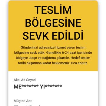 AGT Kurye Zamanında Teslimat Yapmıyor