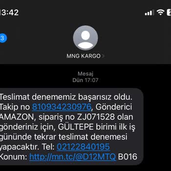 MNG Kargo Gültepe Şubesi Yalanları