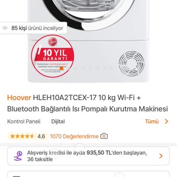 Hepsiburada Media Markt Den Alınan Kurutma Makinesi İptal Etmesi