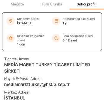 Hepsiburada Media Markt Den Alınan Kurutma Makinesi İptal Etmesi
