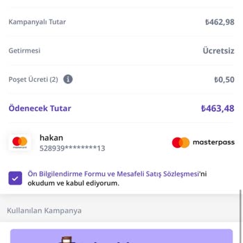 Getir Firması Küçük Hesaplar Peşinde - Ayıp!