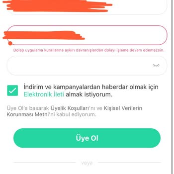 Trendyol Ve Dolap Uygulaması; Habersiz İşlem, Veri Paylaşımı,