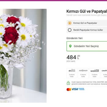 Çiçekmarket.com Alakasız Çiçek Sipariş No: 3136810