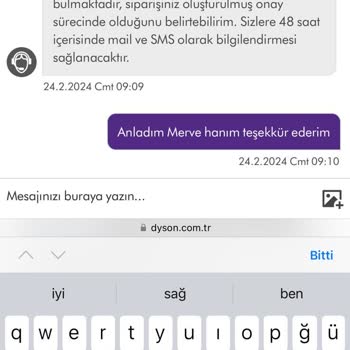 Ücretini Ödediğimiz Dyson Siparişleri İptal Ediliyor
