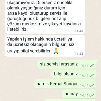 2 Gün Önce Aldığım SEG TV İçin Tozlandığı İçin Ücret İstiyorlar