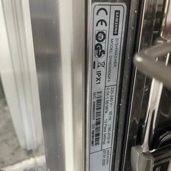 Samsung Bulaşık Makinesi Paslanma Sorunu