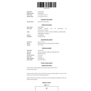 Vestel Televizyon Tamiri Ve İki Farklı Servisten Çok Farklı Fiyat Talepleri.