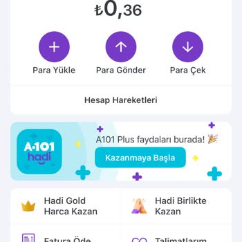 Hadi - TOM Bank Hadi Veresiye Kullanamıyorum