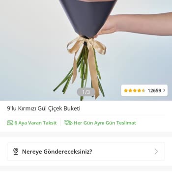 ÇiçekSepeti Sipariş Ve Gelen Ürün Arasındaki Fark