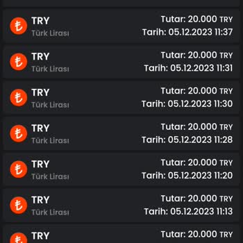 Bitay Paramı 08.12.2023 Tarihinden Beri Yaptırmıyor!