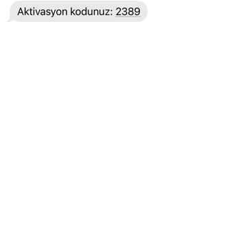 0850 701 02 07 Numarası Üzerinden Aktivasyon Kodu Gelmesi