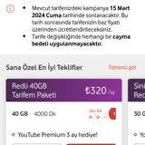 Vodafone Tarife Değişikliği Çözümsüzlüğü Yüksek Ücretlendirme