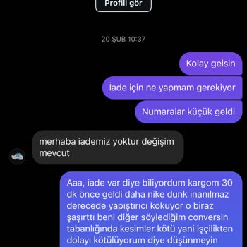 Sneakerslife.tr Kalitesiz Ürün Ve İlgisiz Hizmet Deneyimi