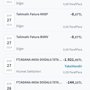 Halkbank Otomatik Fatura Talimatı Vermeyin