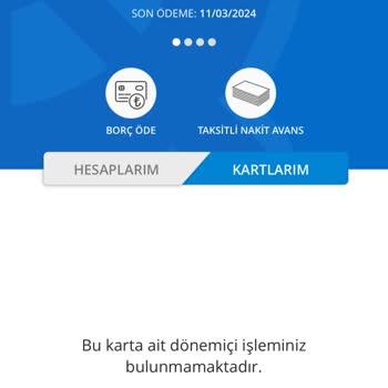 Denizbank Kredi Kartım Borcum Olmadığı Halde Sürekli Eksi De Gözüküyor