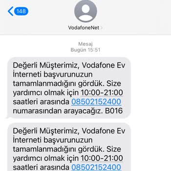 Vodafone Kişisel Haklara Saldırı