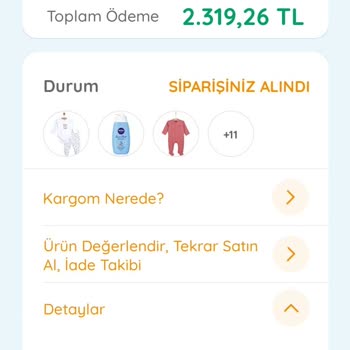 Ebebek Sipariş Edilen Ürünü Teslim Etmiyor