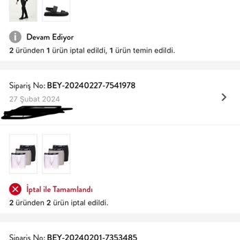 Beymen Markasının Siparişleri Keyfi İptal Etmesi