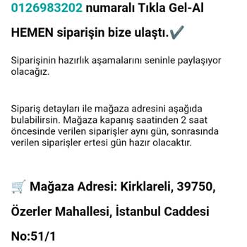 Watsons Mağazadan Gel Al Seçeneği İle Alışveriş Yaptım