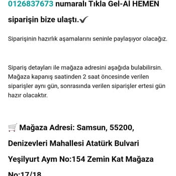 Yeşilyurt AVM Sipariş Verdikten Sonra Siparişim Kendi Kendine İptal Edildi