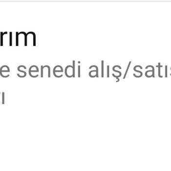 Garanti BBVA Hisse Senedi Alış Satış Tutarı