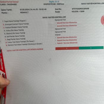 Otorapor Hatalı Ekspertiz Raporu
