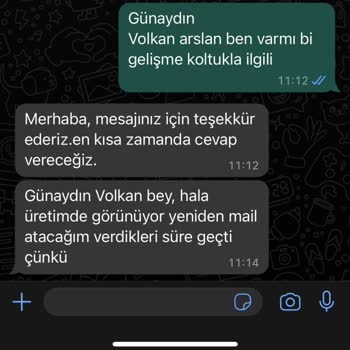 Kelebek Mobilya Teslim Edilemeyen Koltuk Takımı