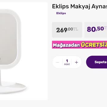 Gratis Stoğu Görünen Ancak Satın Alınamayan Ürünler