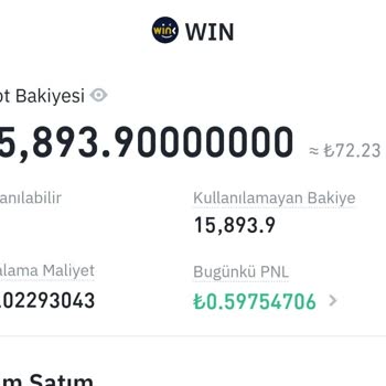 Binance Wın Kullanılamayan Bakiye Sorunu