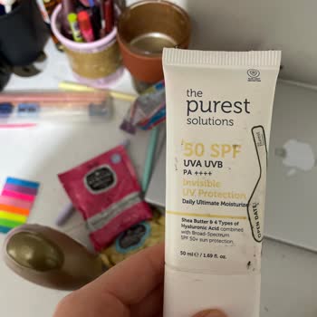 The Purest Solutions The Purest Bozuk Güneş Kremi