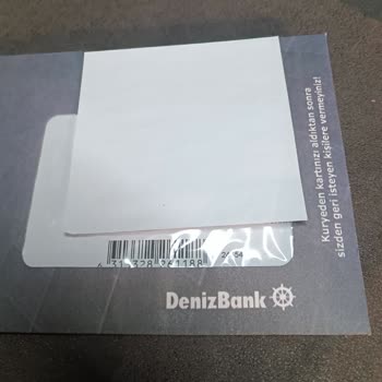Denizbank Kredi Kart Mağduriyeti Kullanmadığım İşletme Kart İçin
