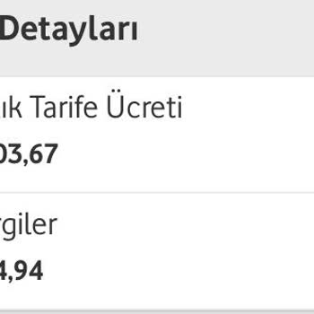 Vodafone Kendi Kafasına Göre Aylık Ücretini Yükseltti