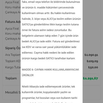 Cesta Butik Kanunsuz İş Yapıyor