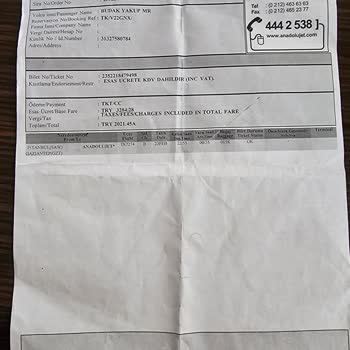 Anadolu Jet Türk Hava Yolları Mağduru Oldum