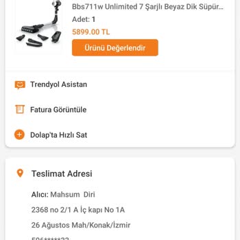 Bosch Elektrikli El Aletleri Bosch Şarjlı Süpürge Servis Mağduriyetim