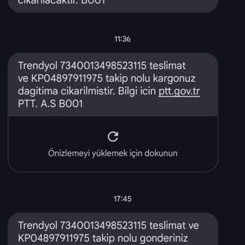 PTT Kargo İade Ediliyor