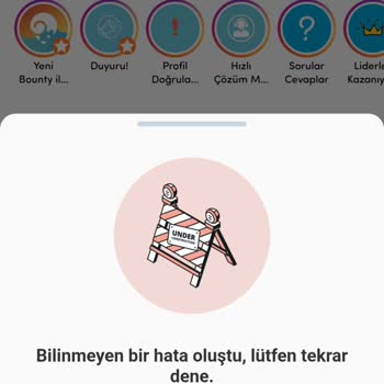 Bounty Türkiye Anket Uygulamasında Kullanıcı Engeli Sorunu
