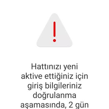 Vodafone Doğrulama Aşaması Sorunu