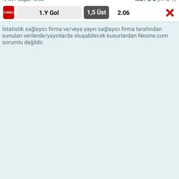 Nesine.com Ekran Hatası İle Paramı Hiç Etti