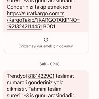Sürat Kargo'yla Bir Daha Çalışmam
