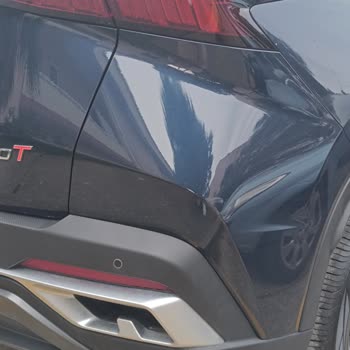 Chery Servisin Arka Tamponun Çizmesi