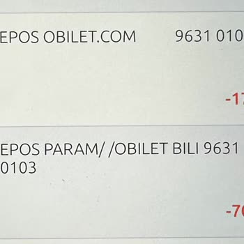 Obilet Fazla Para Çekti Ve İade Etmiyor