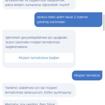 Obilet Fazla Para Çekti Ve İade Etmiyor