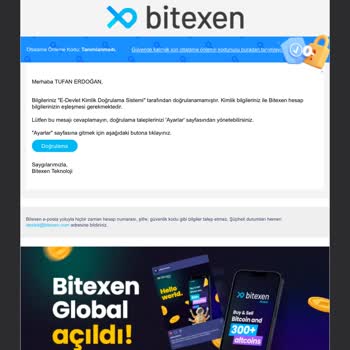 Bitexen Kimlik Doğrulama Hata Veriyor