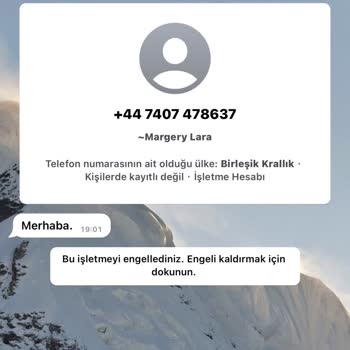 WhatsApp Yurt Dışı Numarasından Mesaj