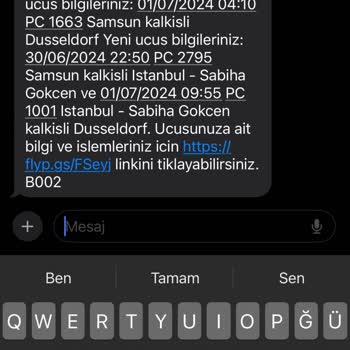 Pegasus Direk Uçuşum Aktarmalı Oldu
