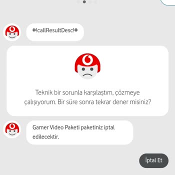 Vodafone Zorla Paket Satıyor.