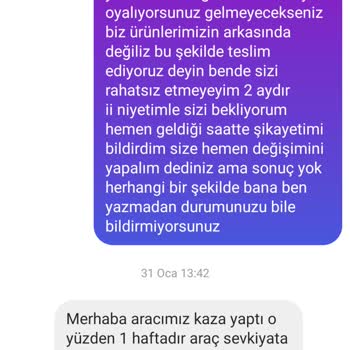 liyam_aksesuar (Instagram) Müşteri Memnuniyetsizliği: Hatalı Ürün Ve İlgisiz Servis