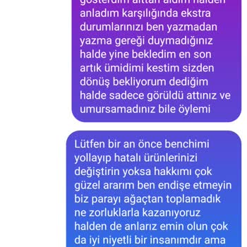 liyam_aksesuar (Instagram) Müşteri Memnuniyetsizliği: Hatalı Ürün Ve İlgisiz Servis